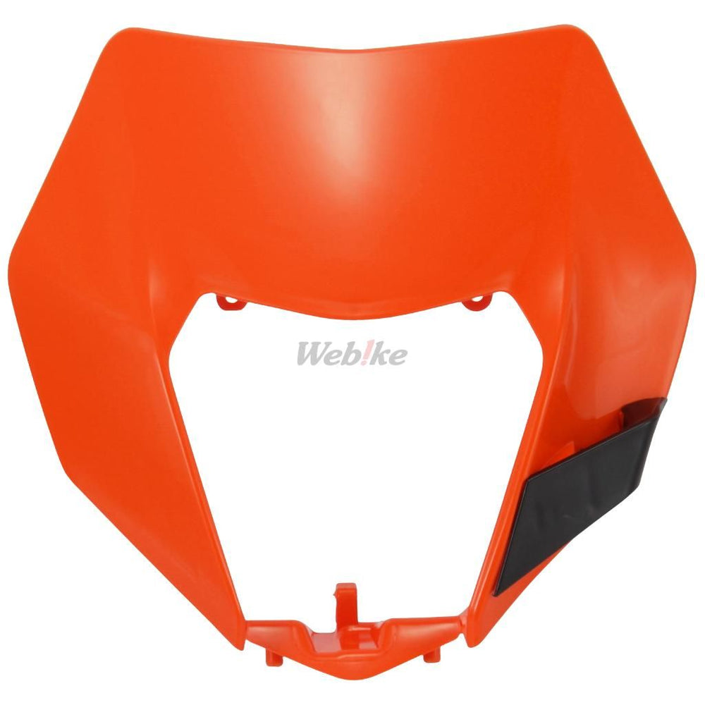HEADLIGHT MASK, ORANGE