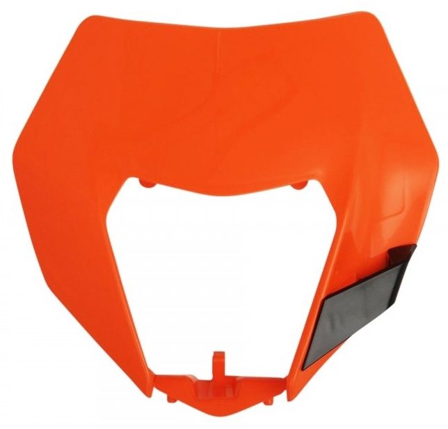HEADLIGHT MASK, ORANGE