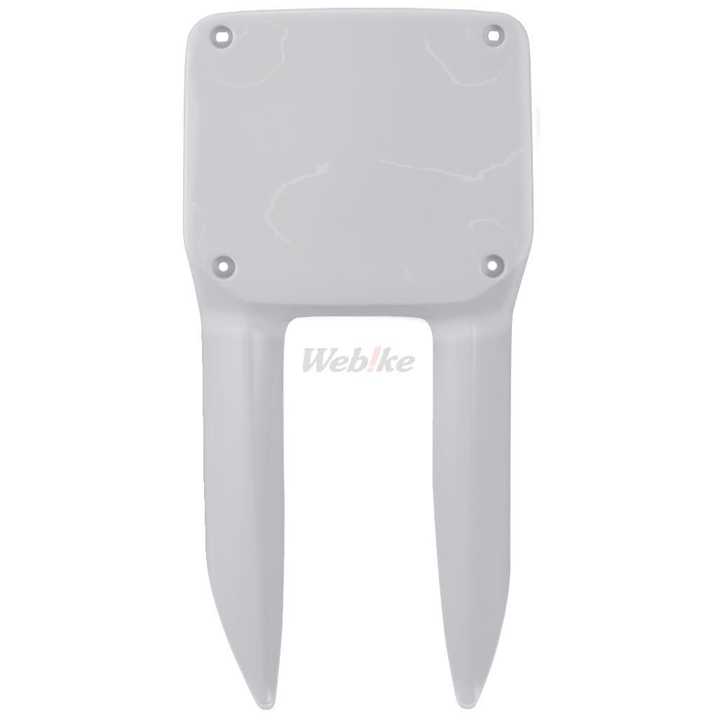 NUMBER PLATE, WHITE
