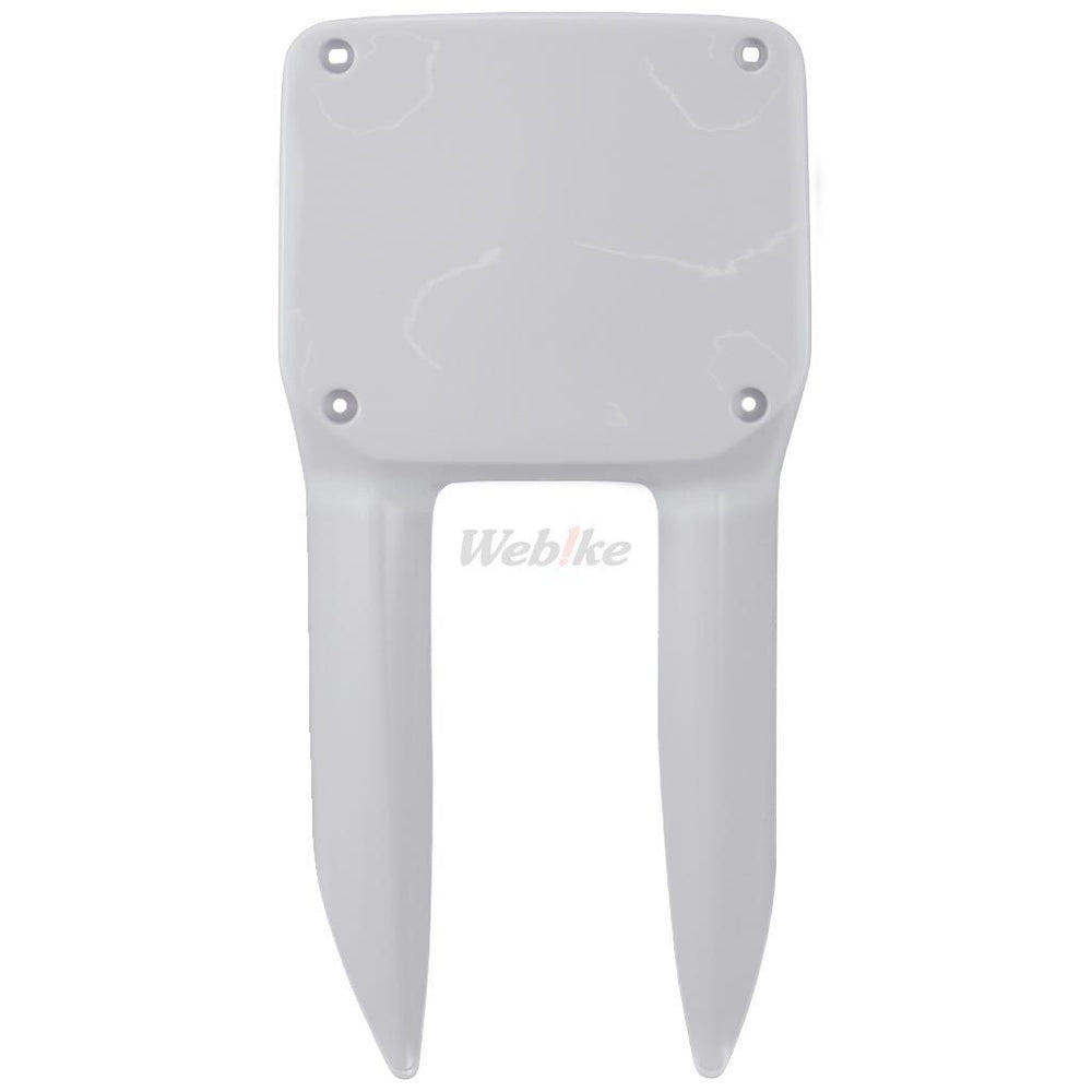 NUMBER PLATE, WHITE