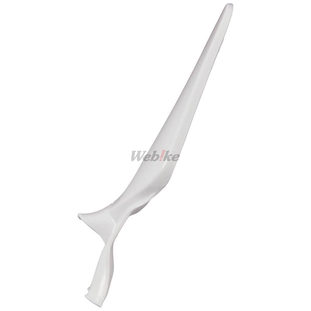 POLISPORT FRT#PLATE KX125/250 96-02 White | 8677000001