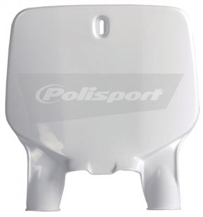 POLISPORT FRT#PLATE KX125/250 96-02 White | 8677000001