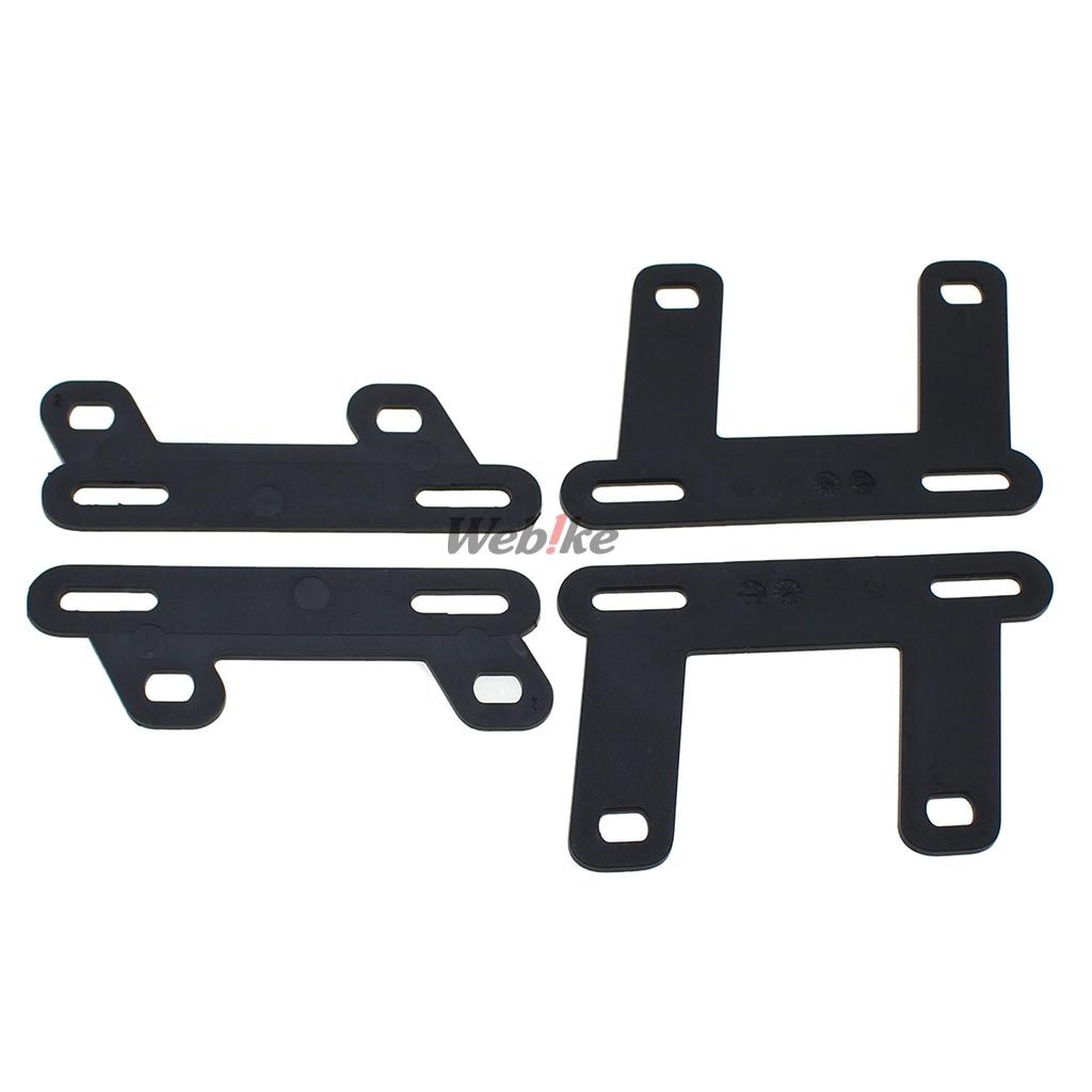 POLISPORT Polisport HEADLIGHT EXTENSIONS FOR POLISPORT HEADLIGHTS BLACK | 8678300002