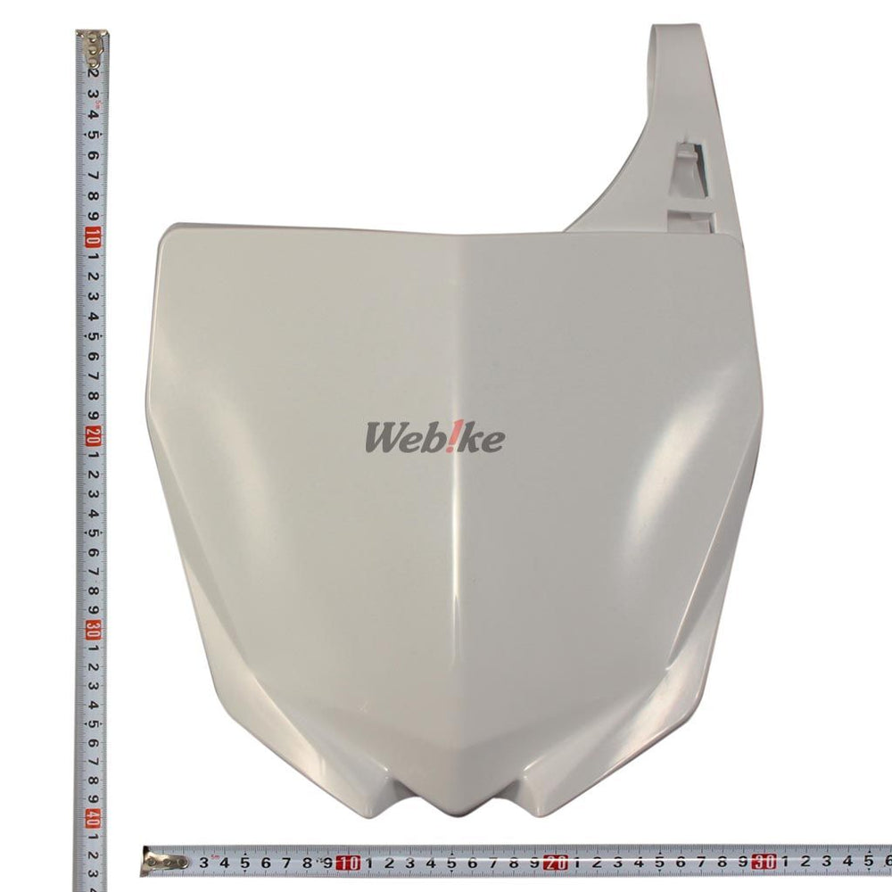 POLISPORT PLATE# YZ 15-20 / YZF 10-17 White | 8678400001