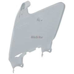 NUMBER PLATE, WHITE