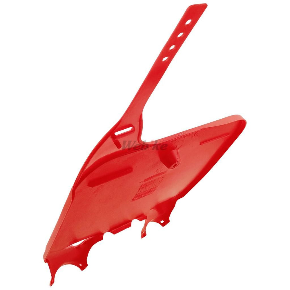 NUMBER PLATE, RED