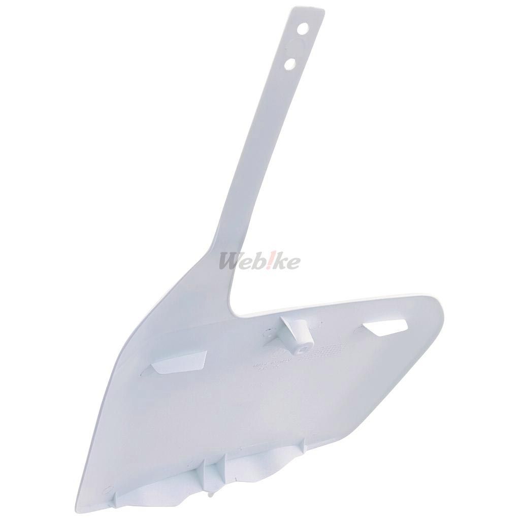 NUMBER PLATE, WHITE