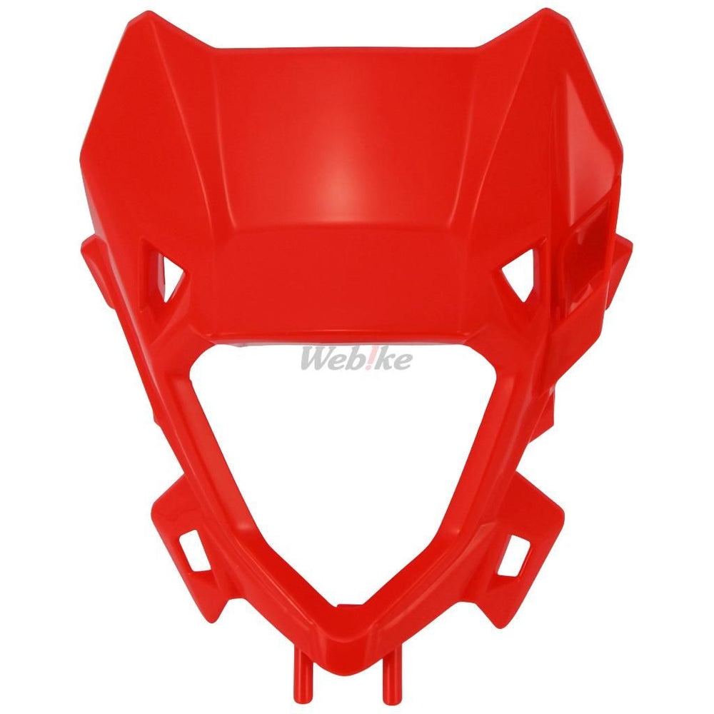 HEADLIGHT MASK, RED