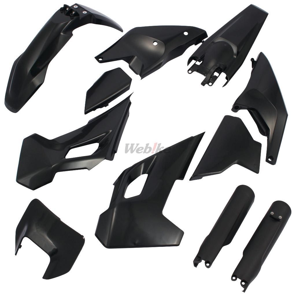 HEADLIGHT MASK, BLACK