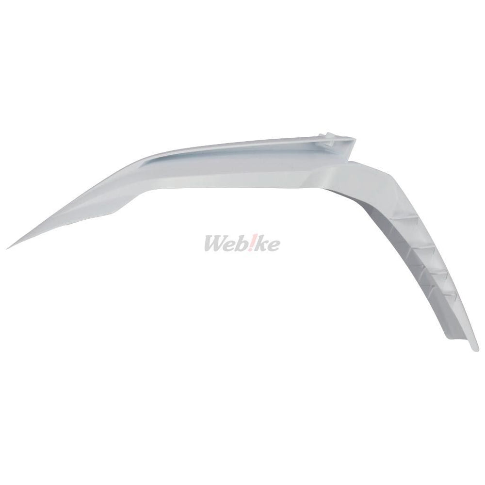 FRONT FENDER, WHITE OEM Color
