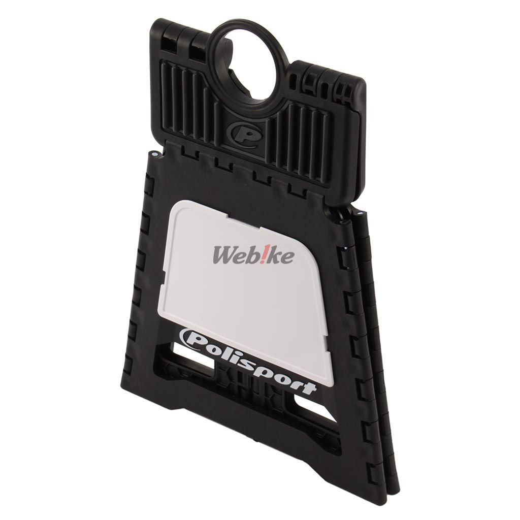 POLISPORT PIT BIKE STAND FOLDABLE POLISPORT LOGO BLACK/WHITE | 8981500006