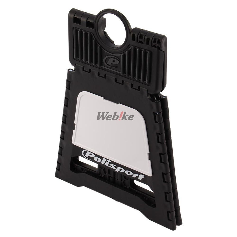 POLISPORT PIT BIKE STAND FOLDABLE POLISPORT LOGO BLACK/WHITE | 8981500006