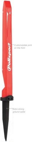 POLISPORT TRACK MARKER Red | 8982000010