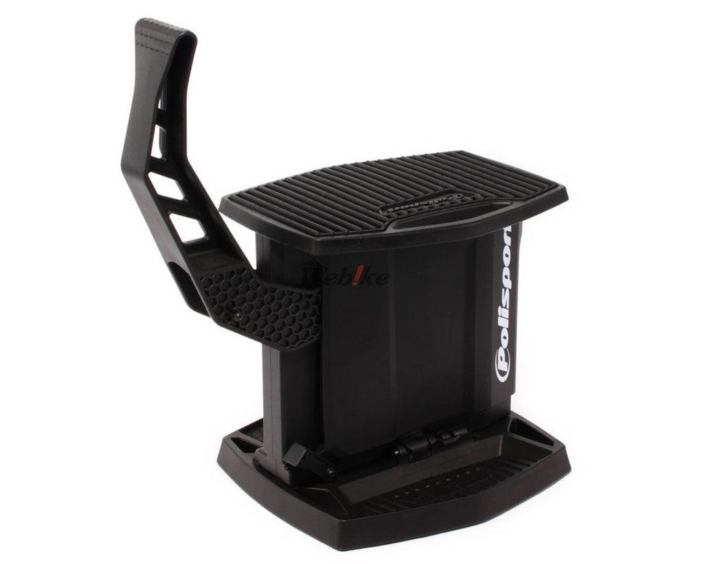 POLISPORT PIT LIFT BIKE STAND FOLDABLE POLISPORT LOGO BLACK | 8982700006