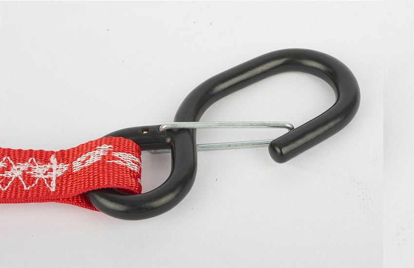 TIE DOWN CARABINER, RED