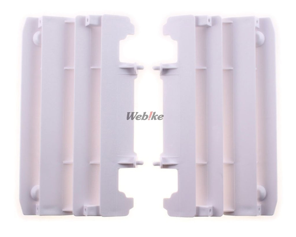 POLISPORT RADIATOR GUARDS WHITE | 8985500002