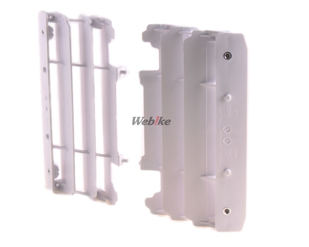POLISPORT RADIATOR GUARDS WHITE | 8985500002