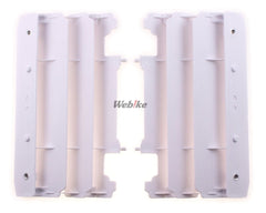 POLISPORT RADIATOR GUARDS WHITE | 8985500002