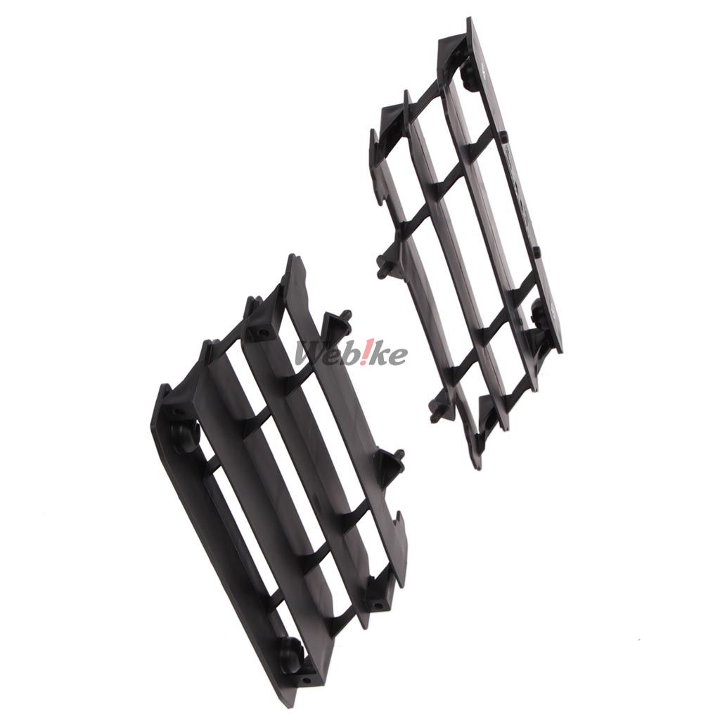 RADIATOR LOUVERS, BLACK