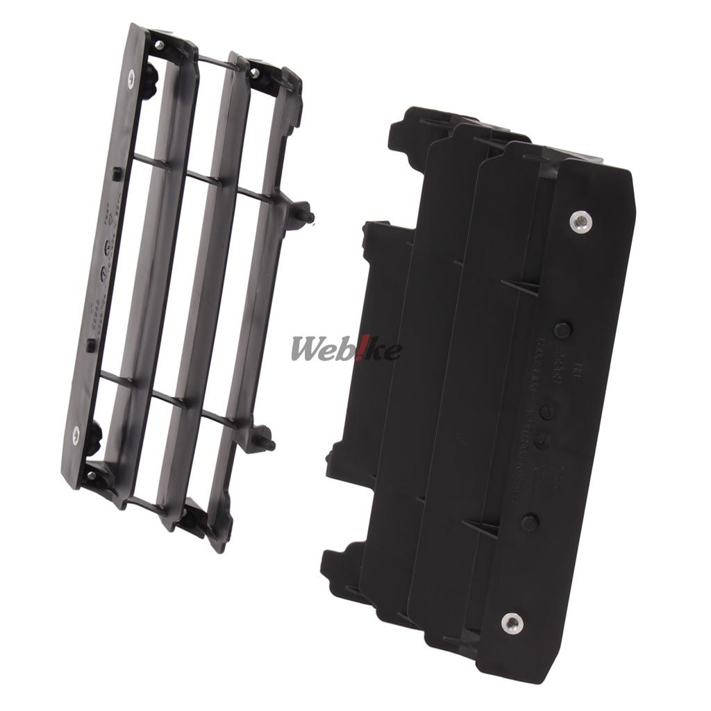 RADIATOR LOUVERS, BLACK