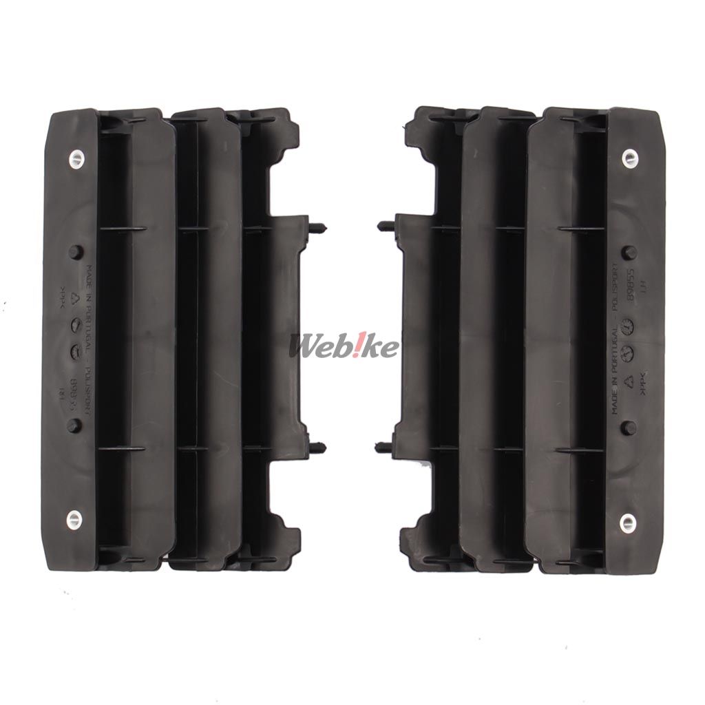 RADIATOR LOUVERS, BLACK