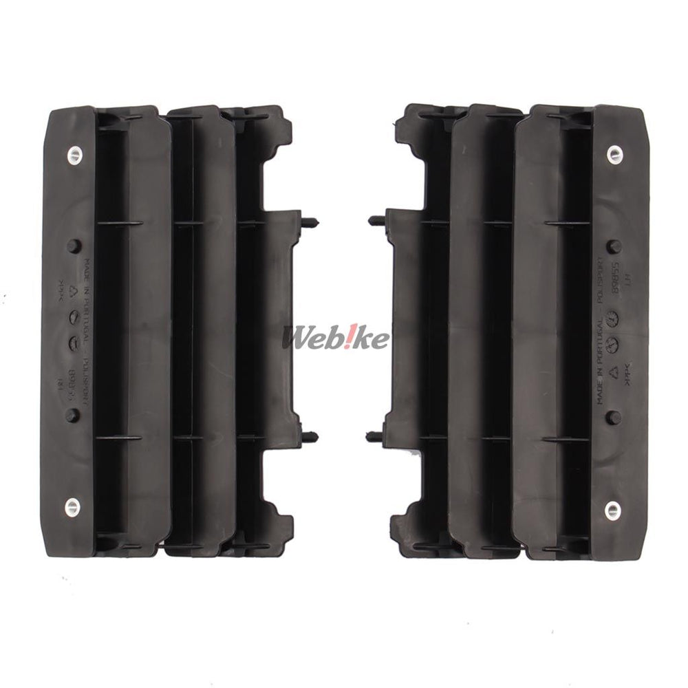 RADIATOR LOUVERS, BLACK