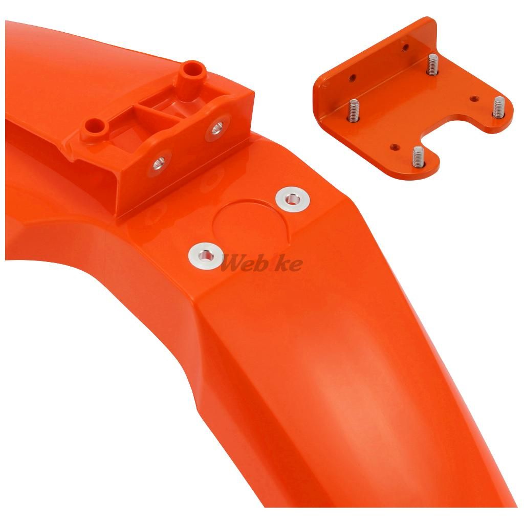 FRONT FENDER ADAPTOR KIT, ORANGE