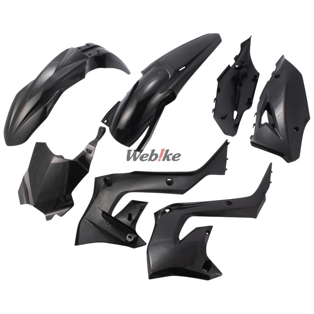 POLISPORT BODY KIT KX03- RESTYLE BK | 90934