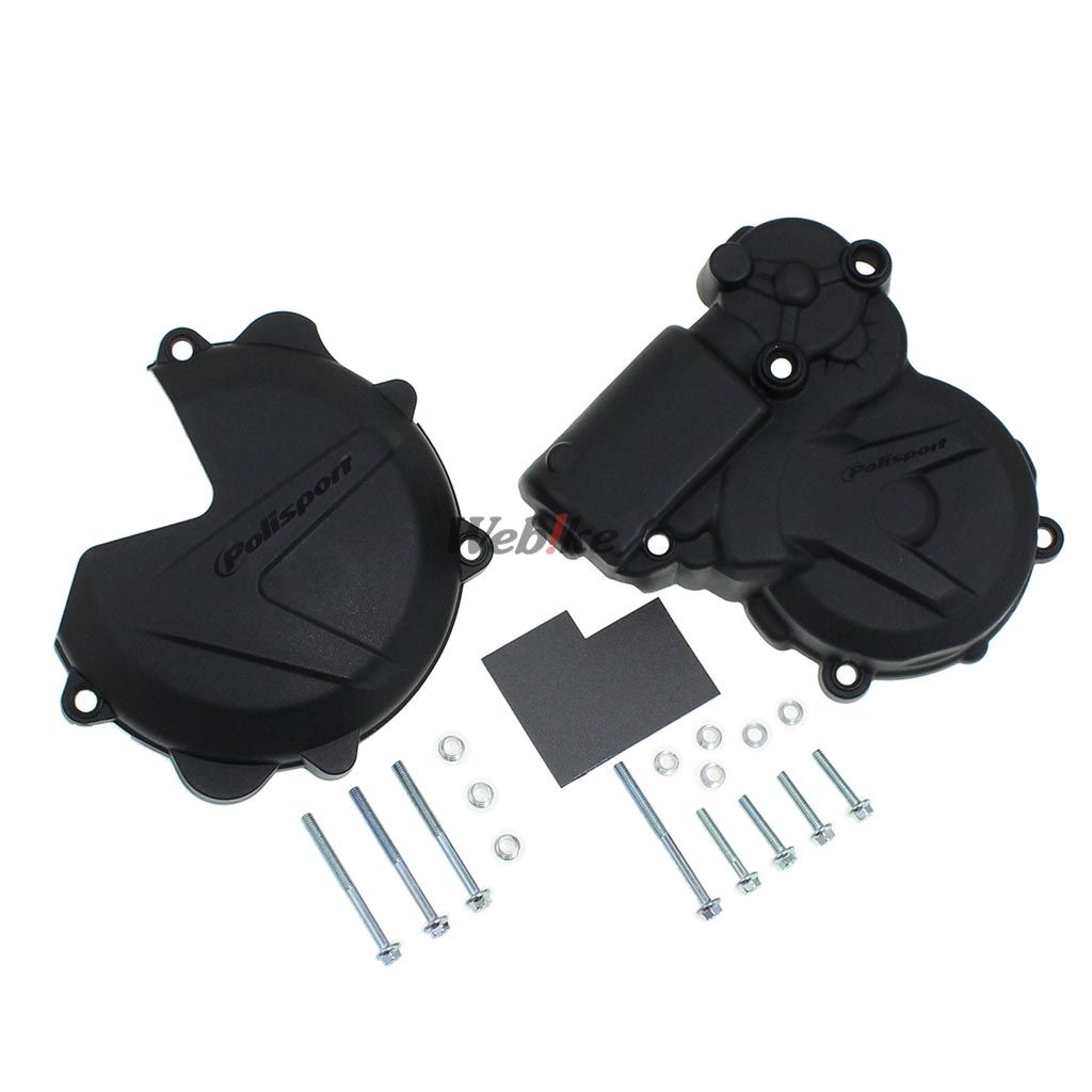 Engine Covers Protection Kit, BLACK
