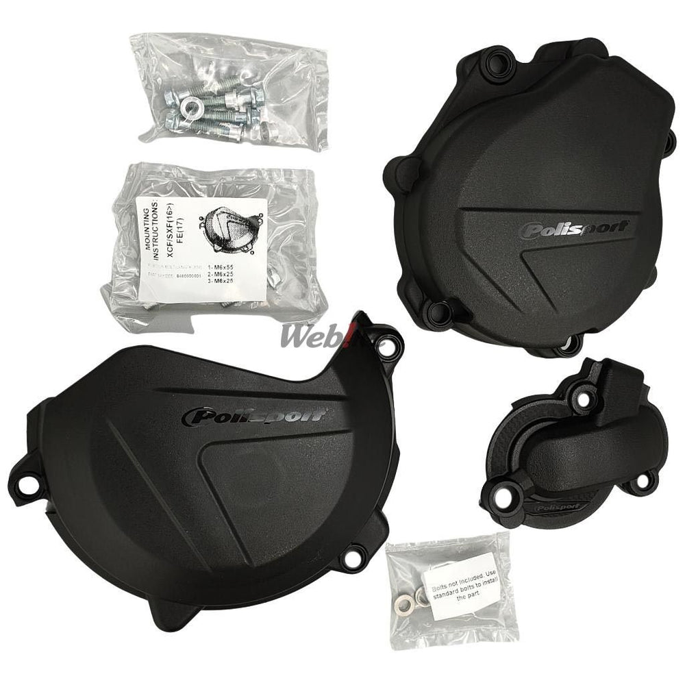 Engine Covers Protection Kit, BLACK