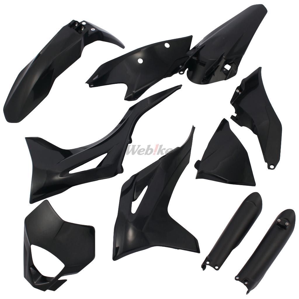 POLISPORT BODYKIT GGAS EC/F 21 Black | 91028