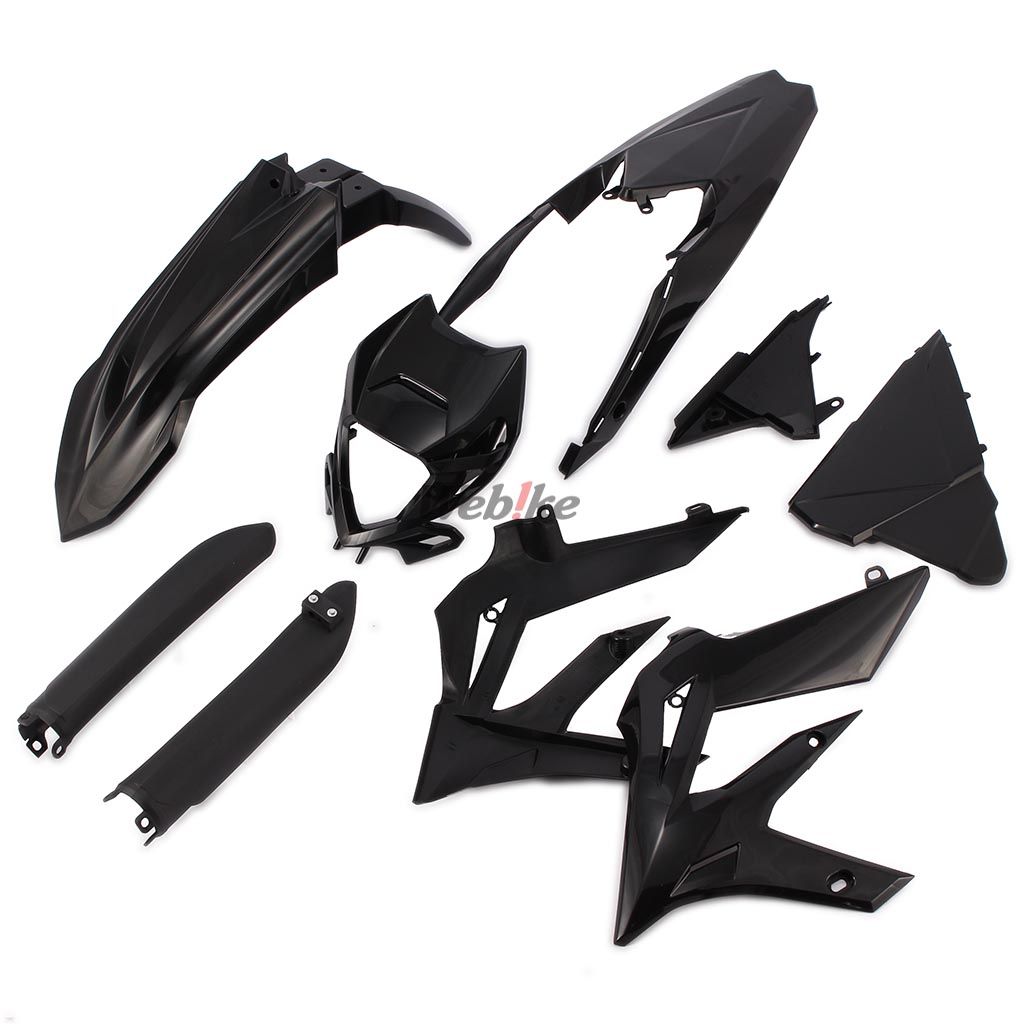 FULL PLASTIC KIT, BLACK