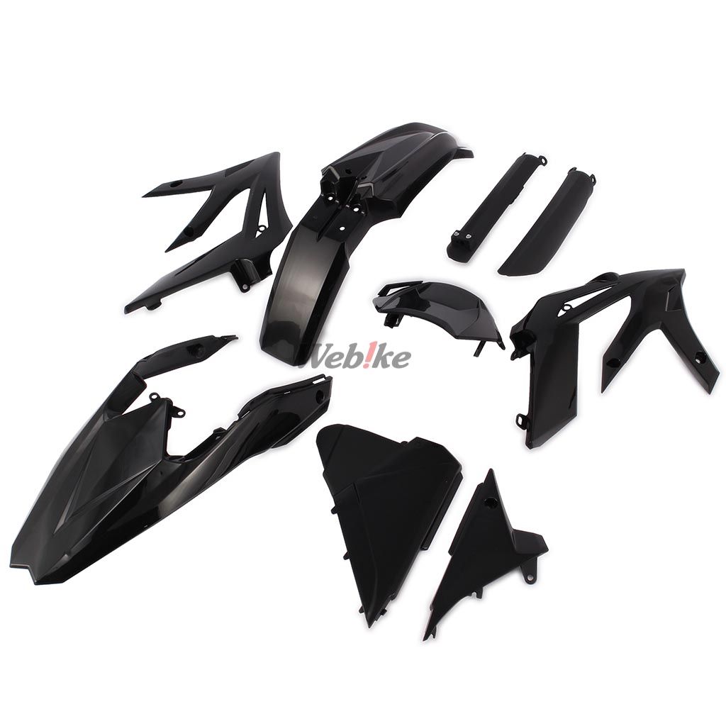FULL PLASTIC KIT, BLACK