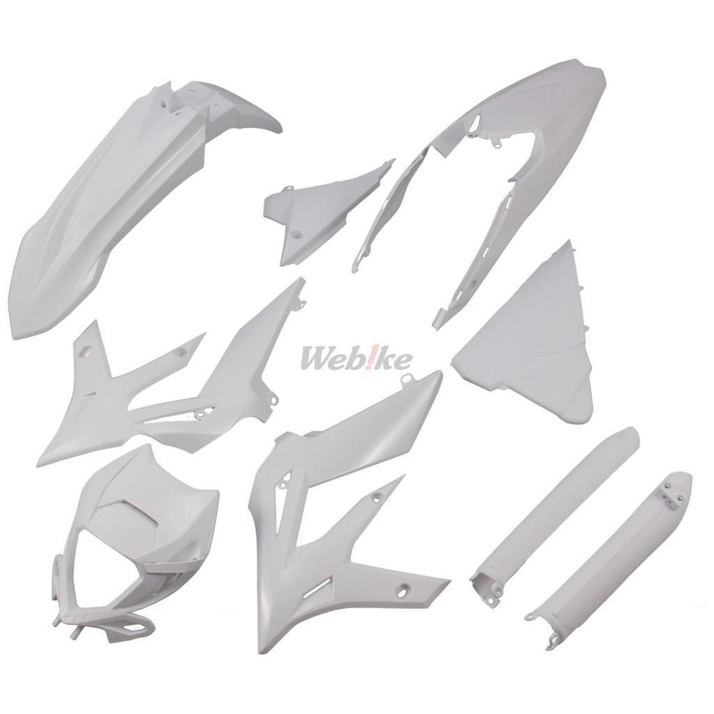 FULL PLASTIC KIT, WHITE