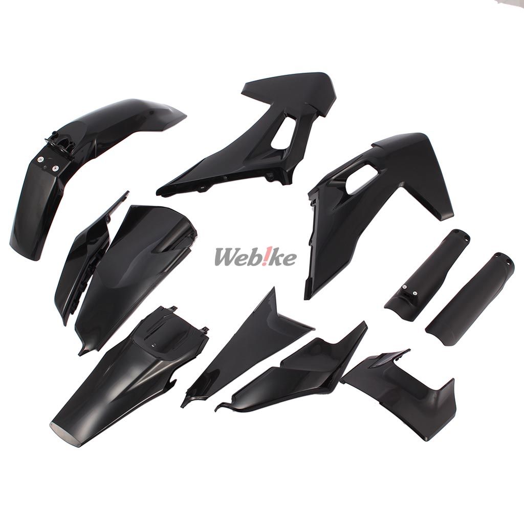 FULL PLASTIC KIT, BLACK