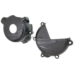Kit Clutch+Ignition cover protector, BLACK