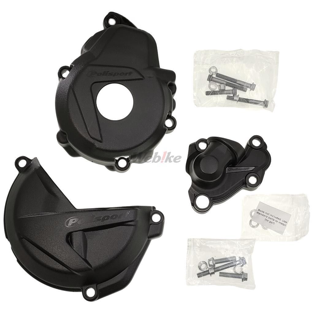 Engine Covers Protection Kit, BLACK