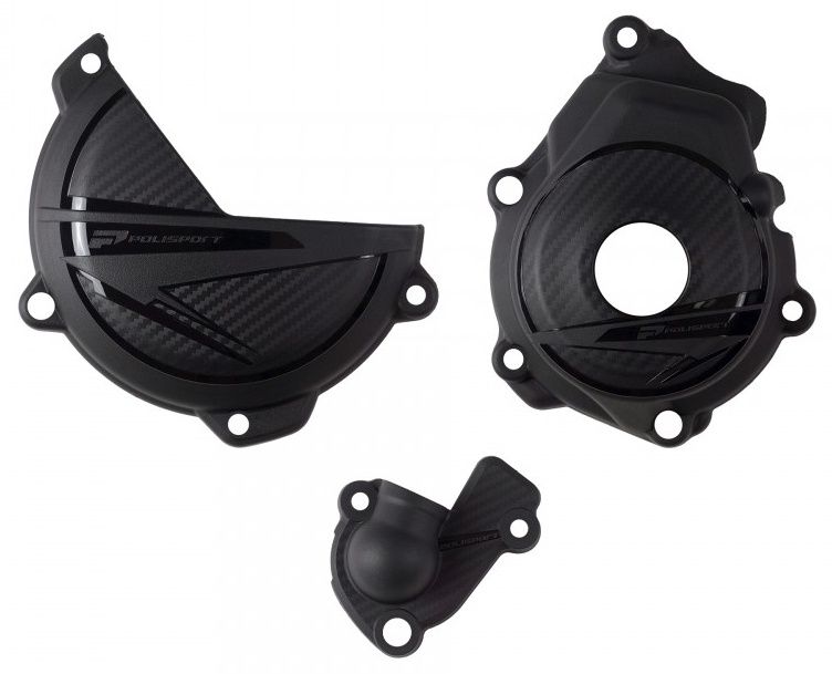 Engine Covers Protection Kit, BLACK