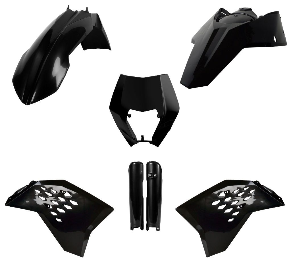 FULL PLASTIC KIT, BLACK