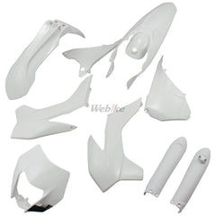 FULL PLASTIC KIT, WHITE KTM