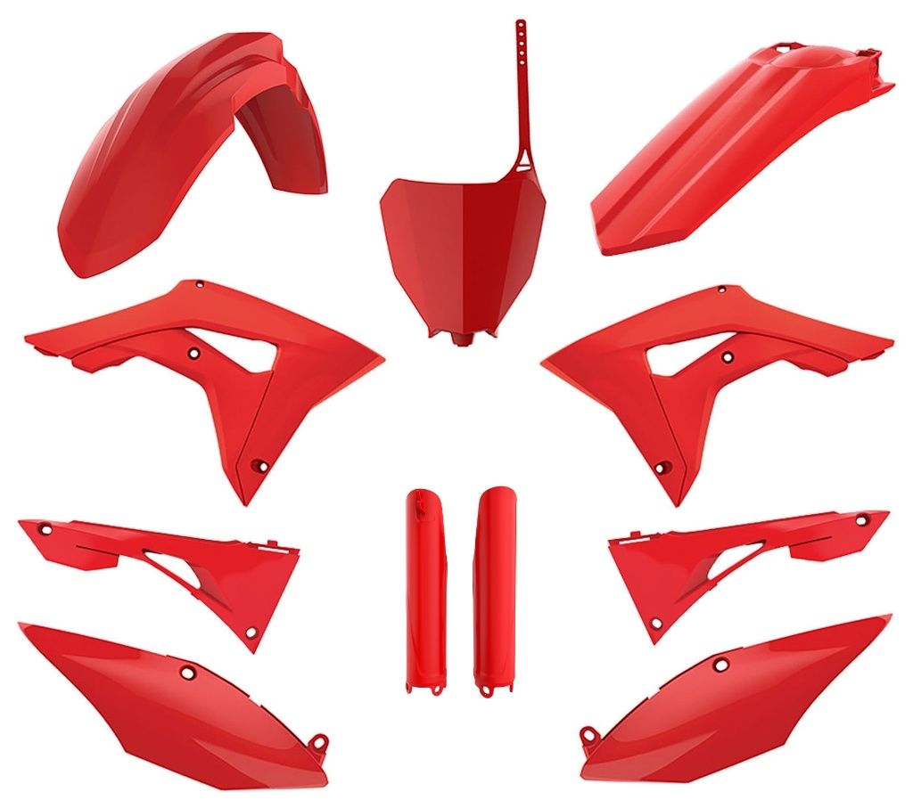 FULL PLASTIC KIT, RED cr04