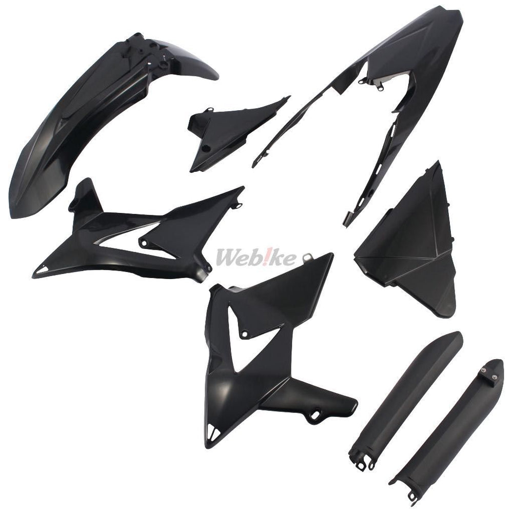 FULL PLASTIC KIT, BLACK