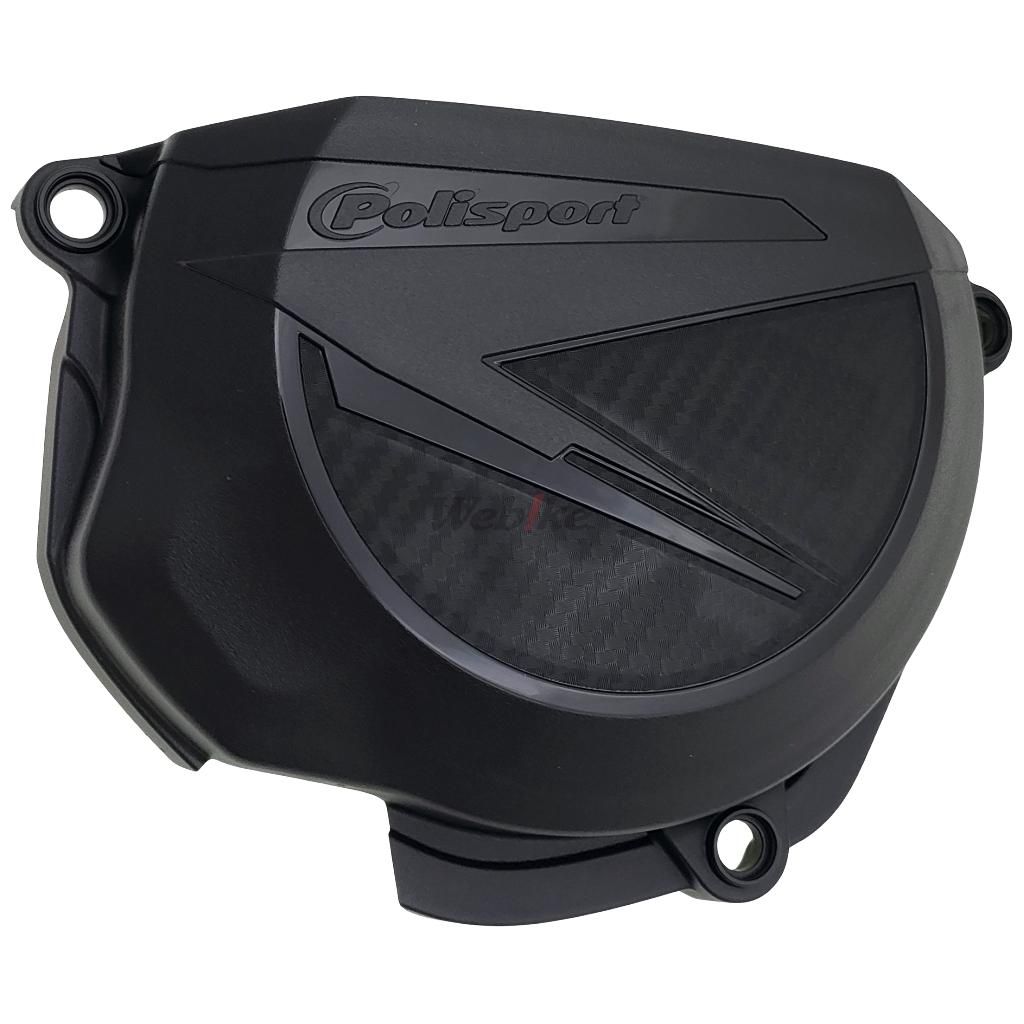 Kit Clutch+Ignition cover protector, BLACK