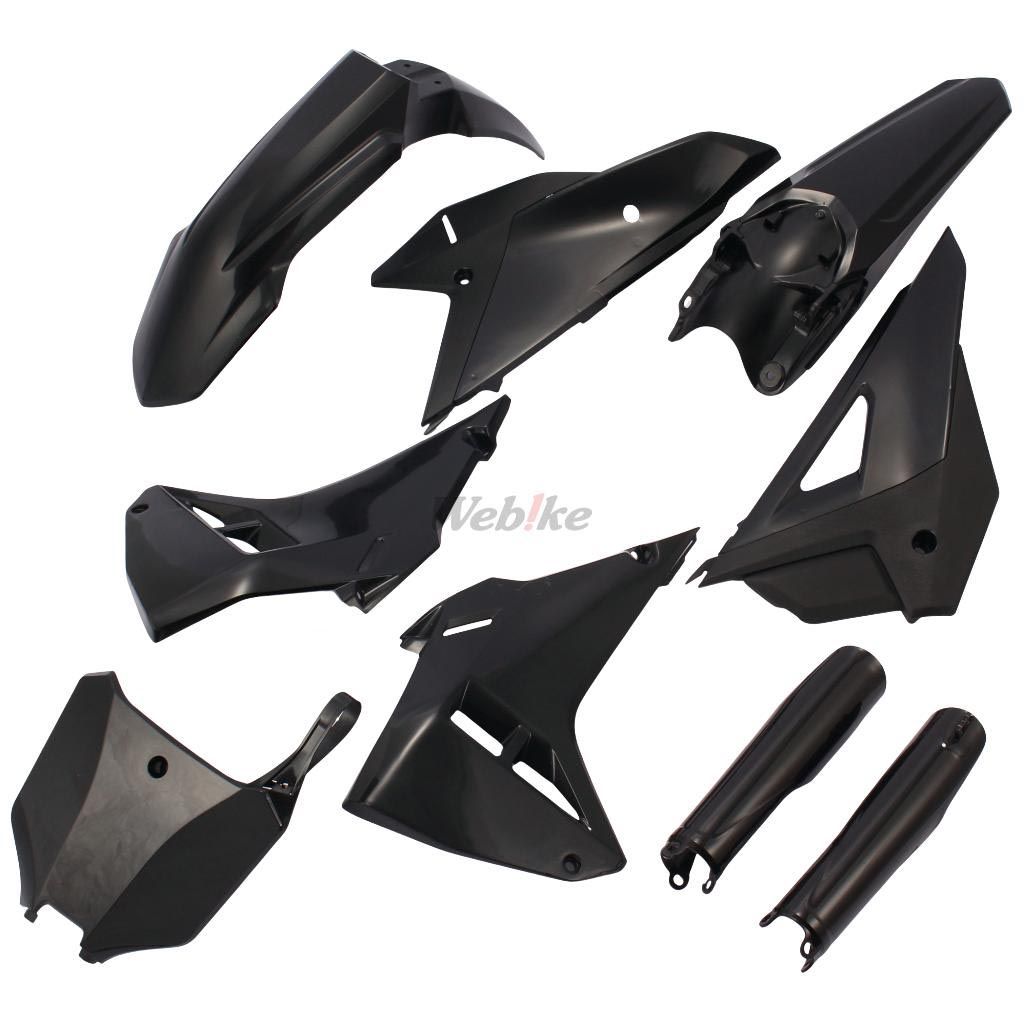FULL PLASTIC KIT, BLACK