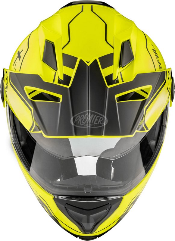 Premier Dual Sport Helmet 22 Xtrail XT FLUO | APAPRXTRFIBXTF