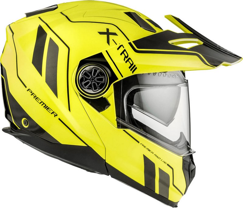 Premier Dual Sport Helmet 22 Xtrail XT FLUO | APAPRXTRFIBXTF