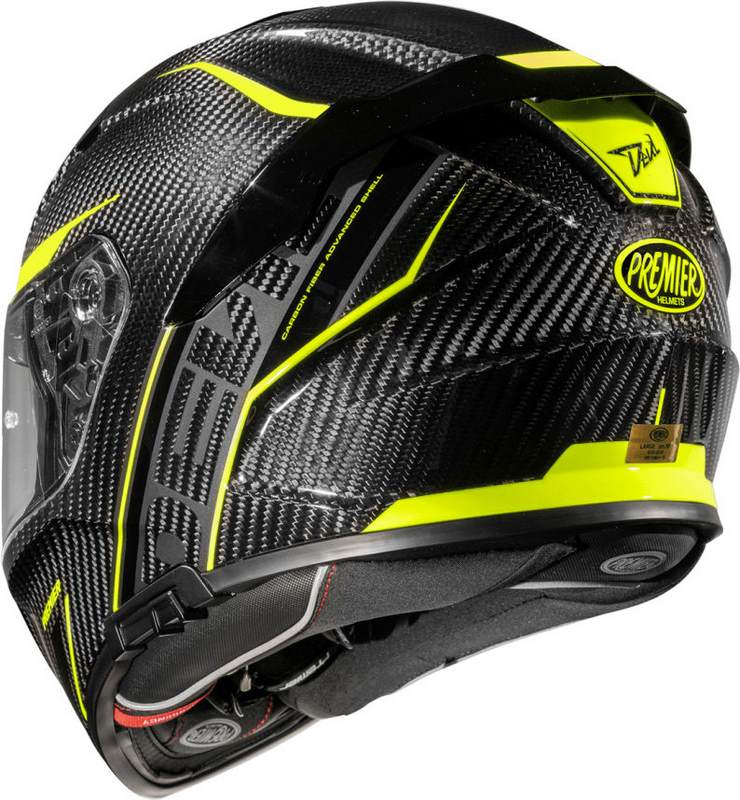 Premier Full Face Helmet 22 Devil CARBON STY | APINTDEVCARSTY