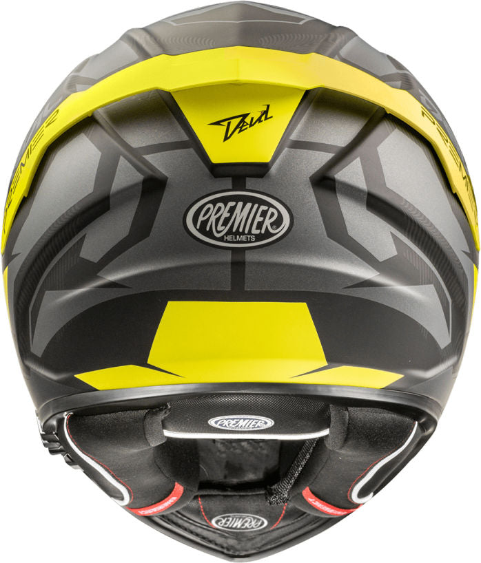 Premier Full Face Helmet 22 Devil JC Y BM | APINTDEVFIBJCY
