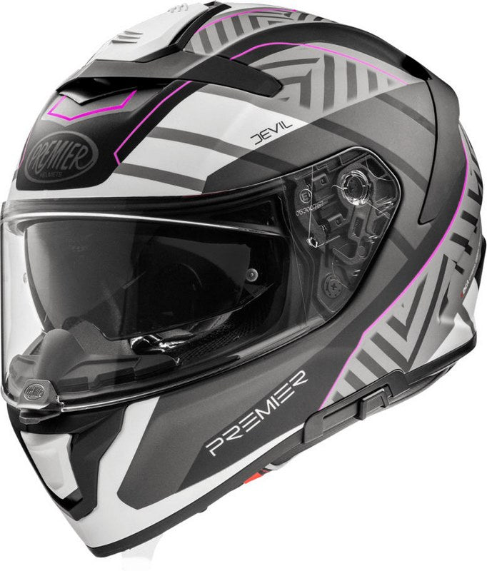 Premier Full Face Helmet 22 Devil SZ 18 BM | APINTDEVFIBZ18