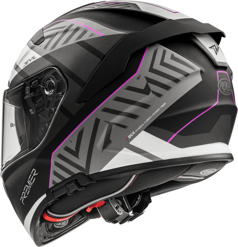 Premier Full Face Helmet 22 Devil SZ 18 BM | APINTDEVFIBZ18